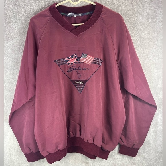 SAHARA MILETA Burgundy Pullover XL - Picture 1 of 16
